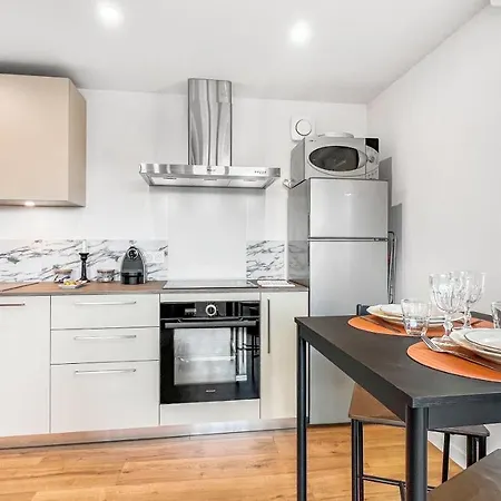 Homey Bonny - Proche Centre/balcon Prive/wifi Apartamento *