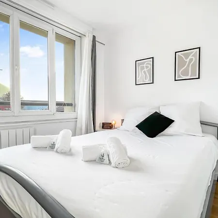Apartamento Homey Bonny - Proche Centre/balcon Prive/wifi Annemasse