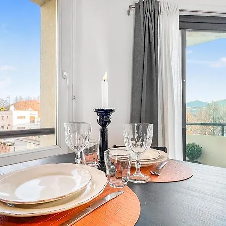 Homey Bonny - Proche Centre/balcon Prive/wifi Apartamento *