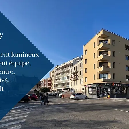 Apartamento Homey Bonny - Proche Centre/balcon Prive/wifi *